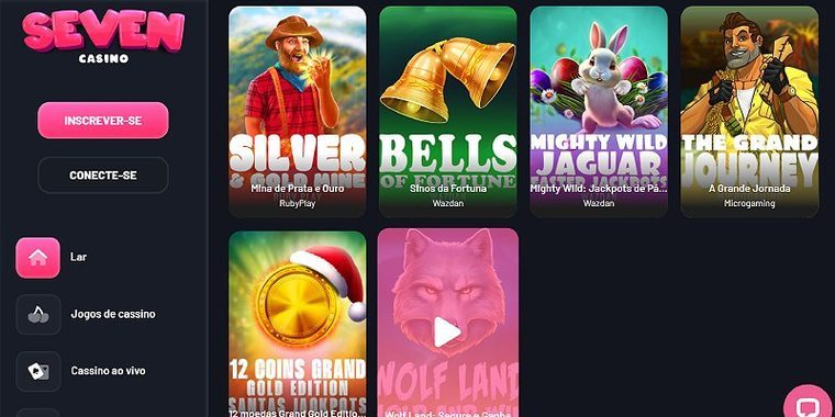 Lobby de jogos — Seven