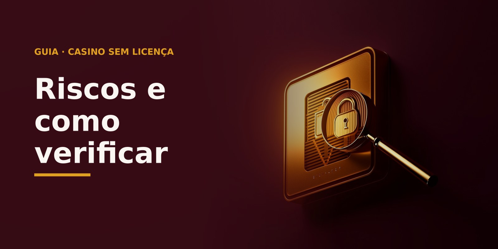 Como verificar a licença antes de depositar